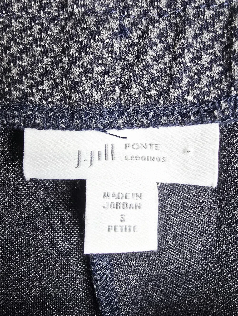 J. Jill Houndstooth Ponte Leggings Size Small Petite